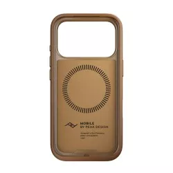 Peak Design Mobile Everyday Clarino Case iPhone 17 Pro Tan - brązowy