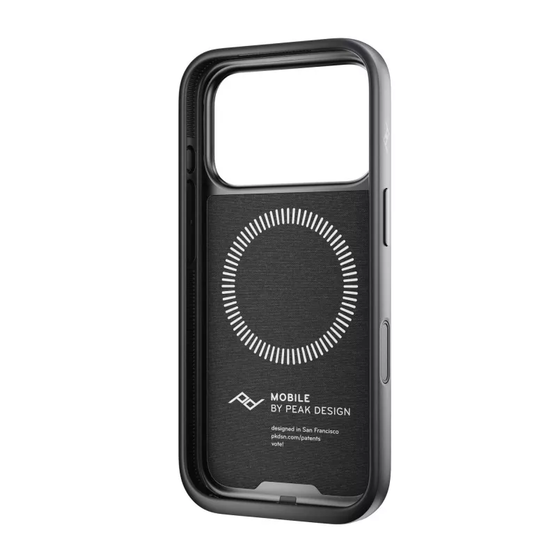 Peak Design Mobile Etui Everyday Case Fabric iPhone 17 Pro Charcoal - Grafitowy