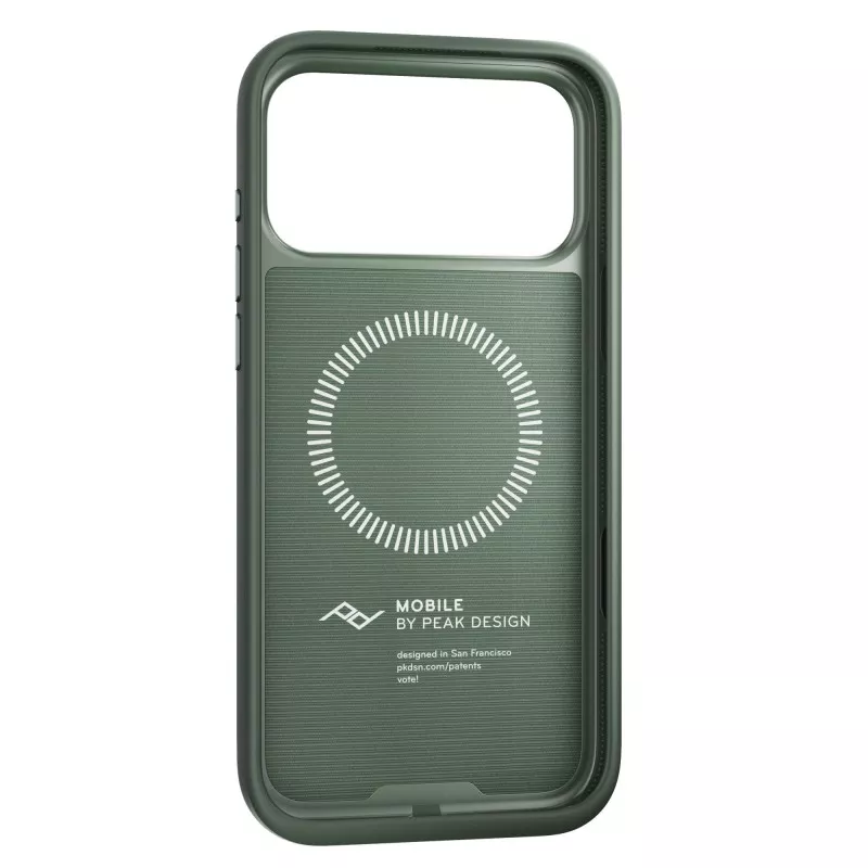 Peak Design Mobile Etui Everyday Case Fabric iPhone 17 Pro Max Sage - szarozielony