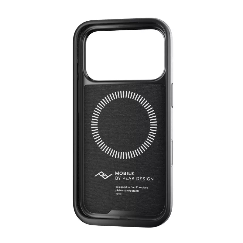 Peak Design Mobile Etui Everyday Case Fabric iPhone 17 Pro Charcoal - Grafitowy