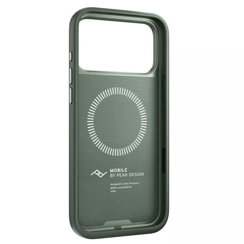 Peak Design Mobile Etui Everyday Case Fabric iPhone 17 Pro Max Sage - szarozielony