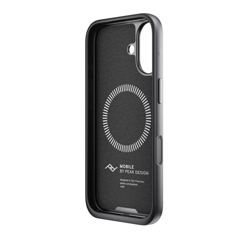 Peak Design Mobile Etui Everyday Case Fabric iPhone 17 Charcoal - Grafitowy