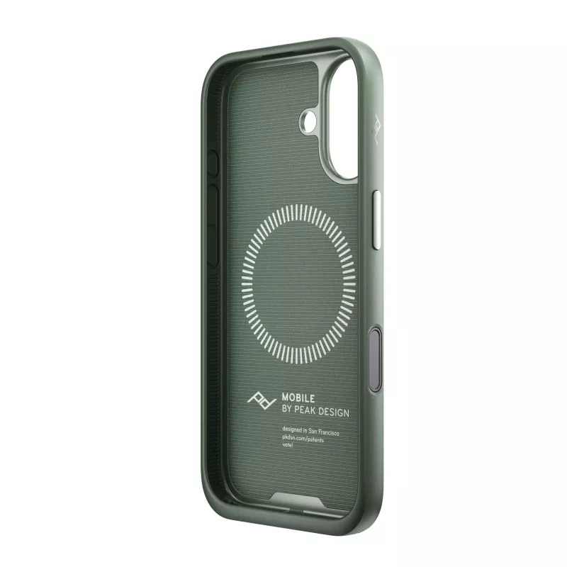 Peak Design Mobile Etui Everyday Case Fabric iPhone 17 Sage - szarozielony