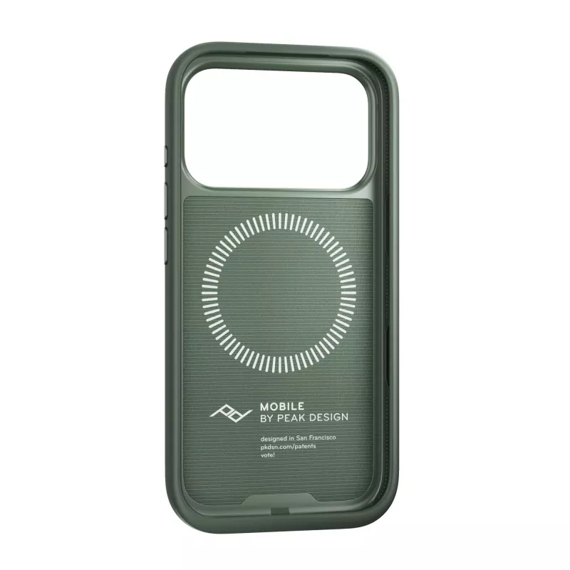 Peak Design Mobile Etui Everyday Case Fabric iPhone 17 Pro Sage  - szarozielony