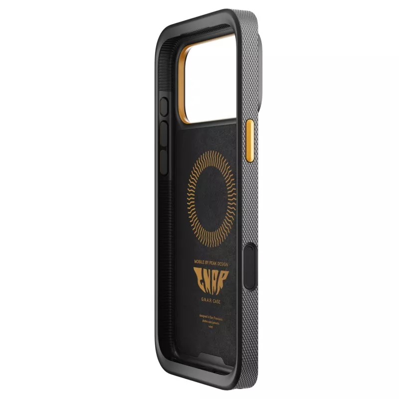 Peak Design Mobile GNAR Etui iPhone 17 Pro Max Black - czarny