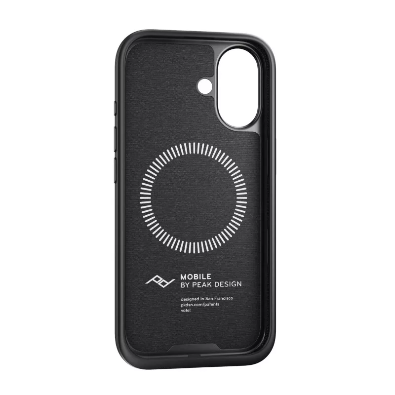 Peak Design Mobile Etui Everyday Case Fabric iPhone 17 Charcoal - Grafitowy