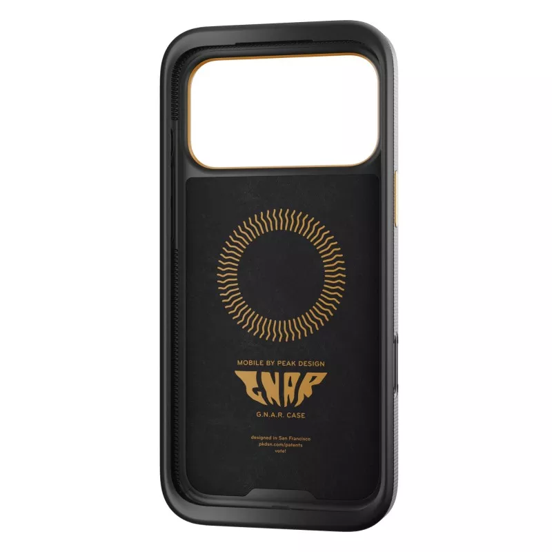 Peak Design Mobile GNAR Etui iPhone 17 Pro Max Black - czarny