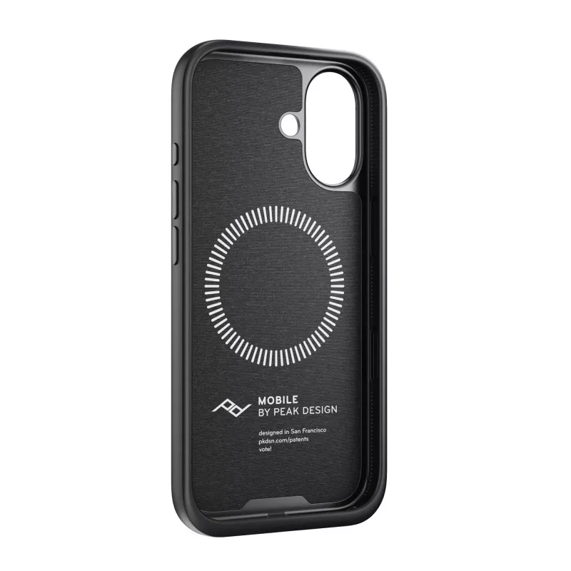 Peak Design Mobile Etui Everyday Case Fabric iPhone 17 Charcoal - Grafitowy