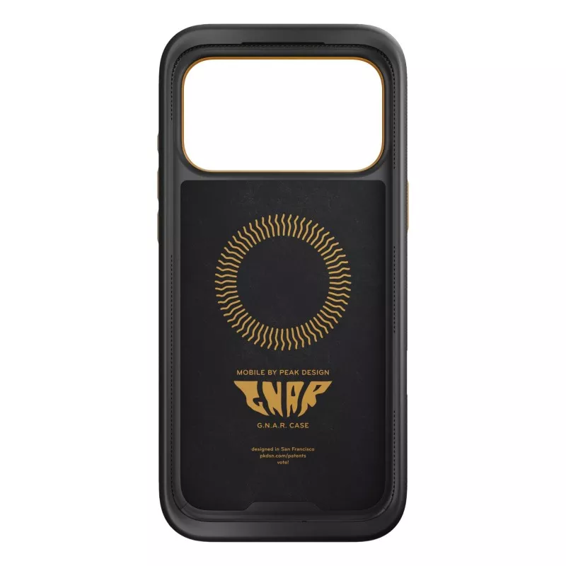 Peak Design Mobile GNAR Etui iPhone 17 Pro Max Black - czarny