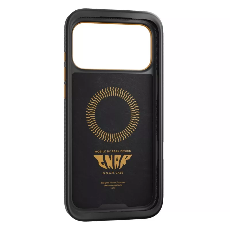 Peak Design Mobile GNAR Etui iPhone 17 Pro Max Black - czarny