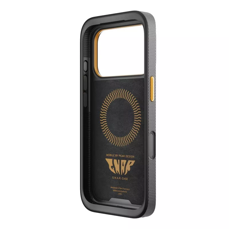 Peak Design Mobile GNAR Etui iPhone 17 Pro Black - czarny