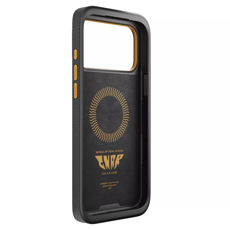 Peak Design Mobile GNAR Etui iPhone 17 Pro Max Black - czarny