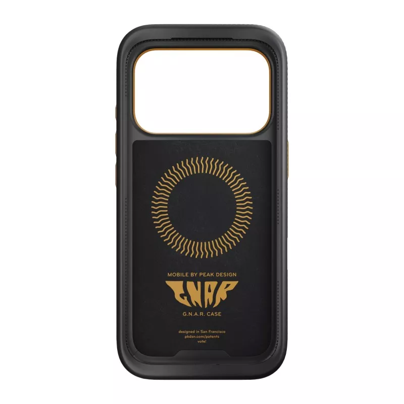 Peak Design Mobile GNAR Etui iPhone 17 Pro Black - czarny