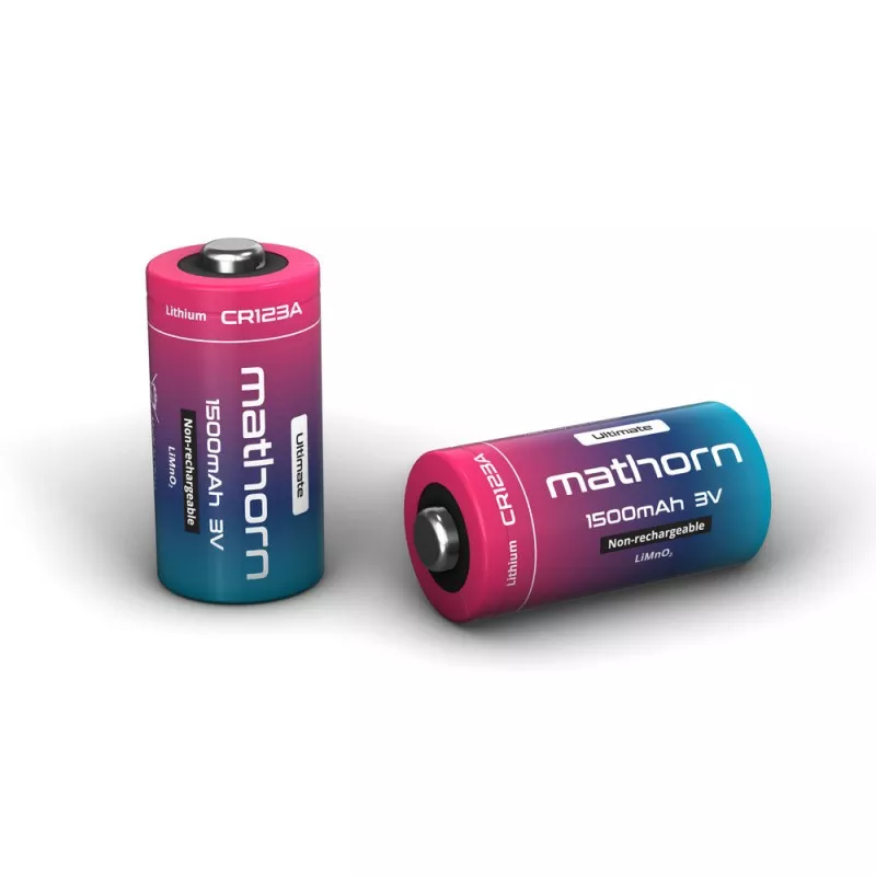 Bateria litowa Mathorn Ultimate CR123A 1500mAh Lithium