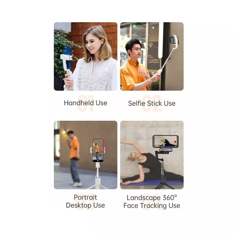Gimbal 3in1 Do Telefonu Smartfona Hohem Isteady Q Biały