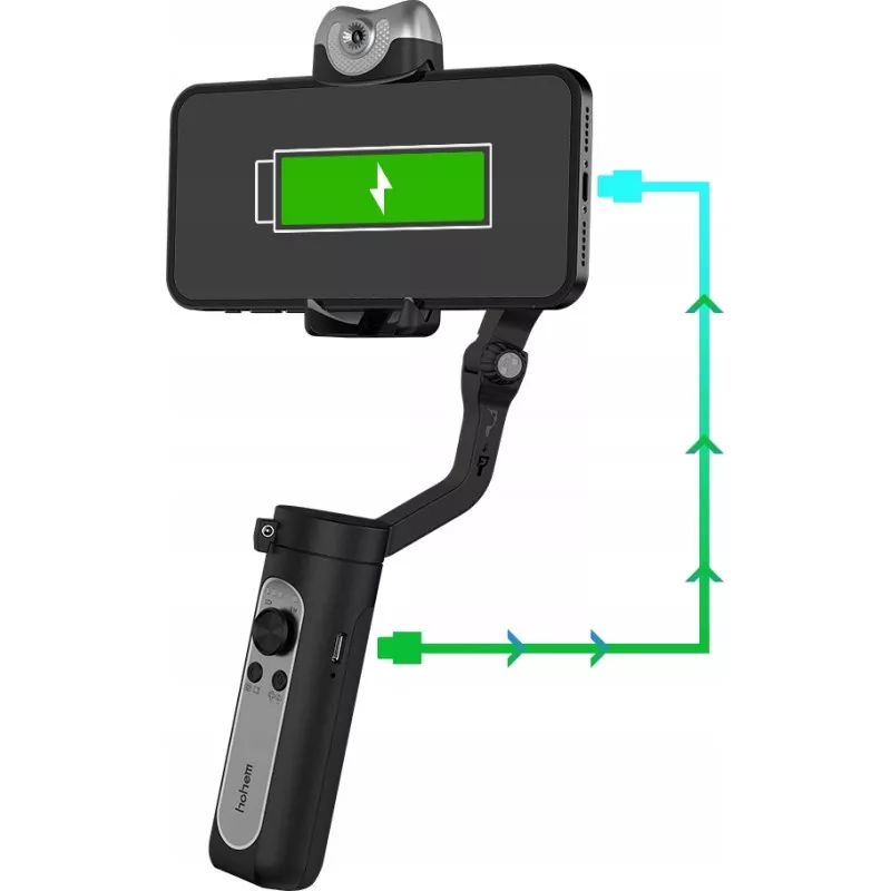 Gimbal 3-os Do Telefonu Smartfona / Hohem Isteady V2 / V2s Biały