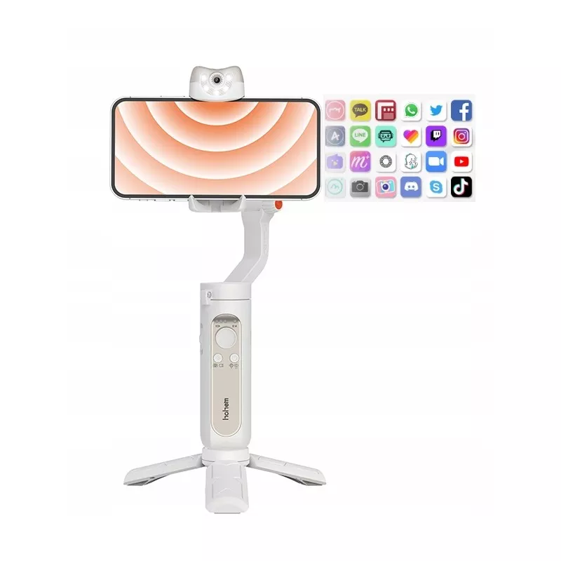 Gimbal 3-os Do Telefonu Smartfona / Hohem Isteady V2 / V2s Biały
