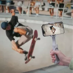 Gimbal / Stabilizator Hohem Isteady Xe Kit + Lampa Magnetyczna Led Do Telefonu / Smartfona