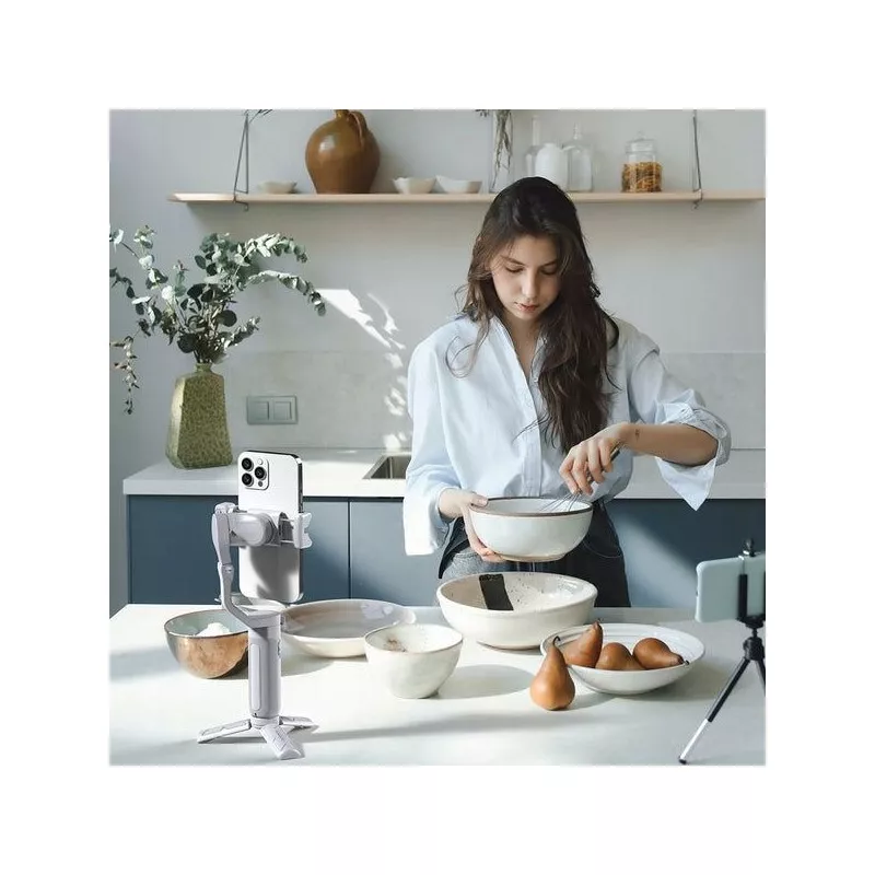 Gimbal / Stabilizator Hohem Isteady Xe Kit + Lampa Magnetyczna Led Do Telefonu / Smartfona