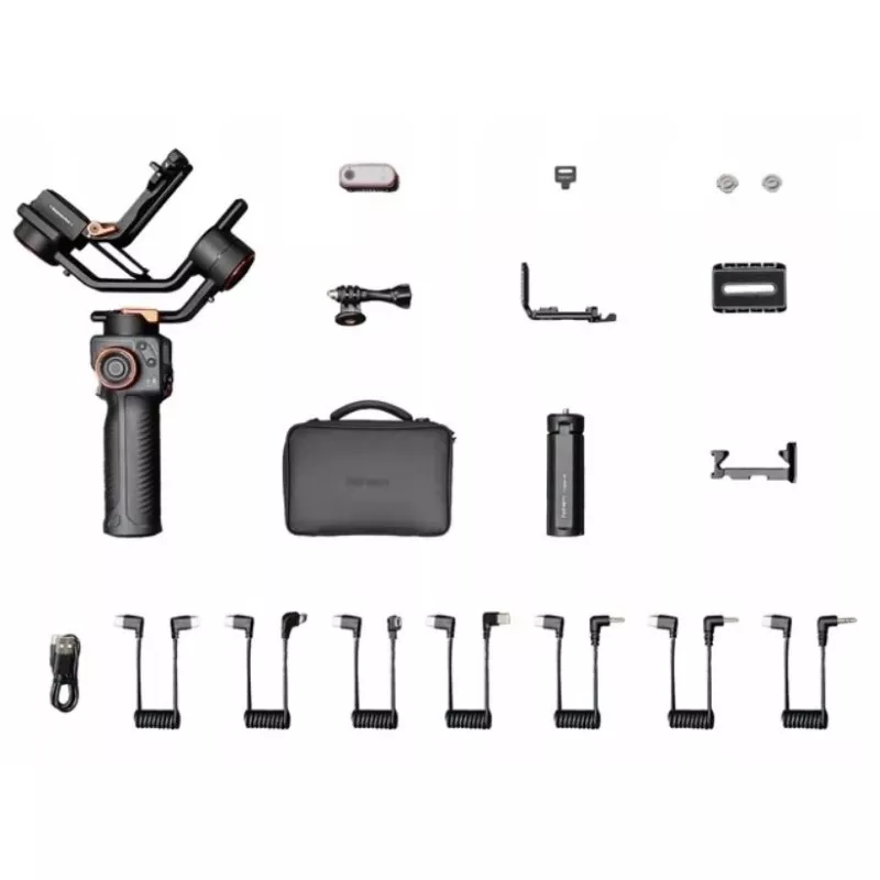 Gimbal Stabilizator Hohem Isteady Mt2 Kit + Lampa Led Ai Do Telefonu / Kamery / Aparatu Dslr Do 1,2kg