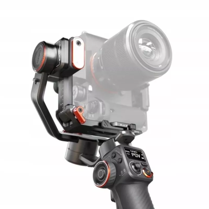 Gimbal Stabilizator Hohem Isteady Mt2 Kit + Lampa Led Ai Do Telefonu / Kamery / Aparatu Dslr Do 1,2kg