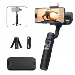 Gimbal 3-os. Stabilizator Do Telefonu / Smartfona + Lampa Led / Hohem Isteady Mobile+ Kit 2024