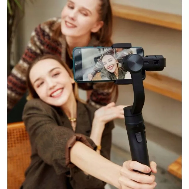 Gimbal 3-os. Stabilizator Do Telefonu / Smartfona + Lampa Led / Hohem Isteady Mobile+ Kit 2024