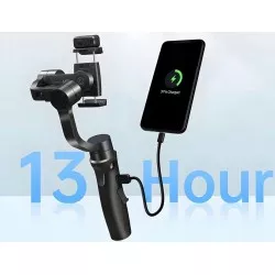 Gimbal 3-os. Stabilizator Do Telefonu / Smartfona + Lampa Led / Hohem Isteady Mobile+ Kit 2024