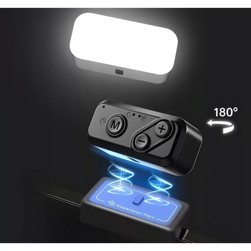 Gimbal 3-os. Stabilizator Do Telefonu / Smartfona + Lampa Led / Hohem Isteady Mobile+ Kit 2024