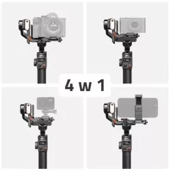 Gimbal Stabilizator Hohem Isteady Mt2 Kit + Lampa Led Ai Do Telefonu / Kamery / Aparatu Dslr Do 1,2kg