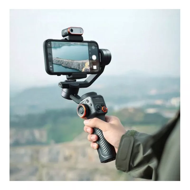 Zestaw Gimbal  Isteady M6 Kit Hohem + Lampa Led Ai Vision + Statyw Do Telefonu / Smartfona / M6 Kit