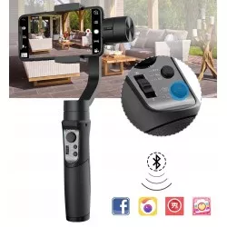 Gimbal 3-os. Stabilizator Do Telefonu / Smartfona + Lampa Led / Hohem Isteady Mobile+ Kit 2024