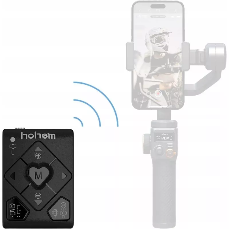 Bezprzewodowy Pilot Do Gimbali Hohem Mobile+ Mt2 V2s V Q M6 Xe X2 / Hrt-03 Czarny