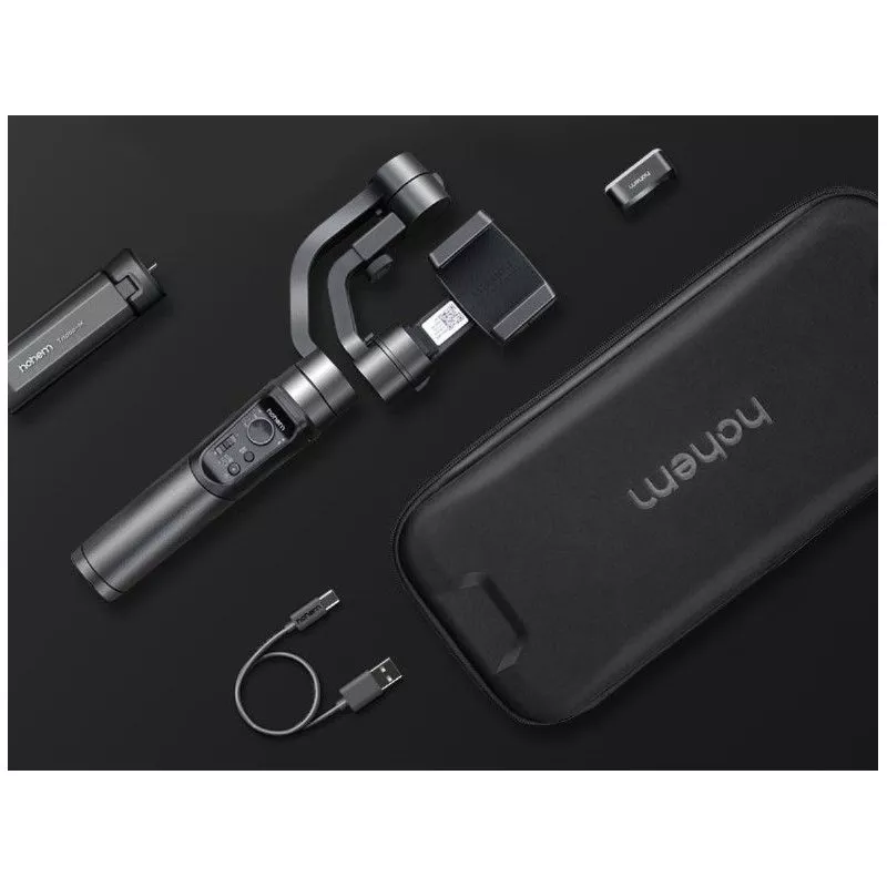 Gimbal 3-os. Stabilizator Do Telefonu / Smartfona + Lampa Led / Hohem Isteady Mobile+ Kit 2024
