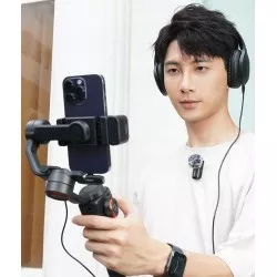 Mikrofon Bezprzewodowy Etui Ładujące 2tx 1rx Hohem / Mic-01 / Iphone Lightning