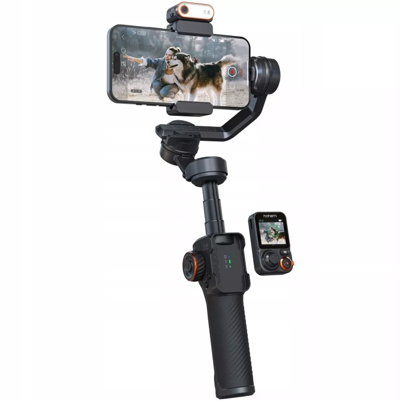 Gimbal Stabilizator Lampa Oled Pilot Do Telefonu Smartfona / Hohem Isteady M7