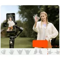 Gimbal Stabilizator Lampa Led Pilot Kijek Na Telefon / Hohem Isteady V3 Ultra / Czarny