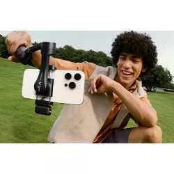 Gimbal Stabilizator Lampa Led Pilot Kijek Na Telefon / Hohem Isteady V3 Ultra / Czarny