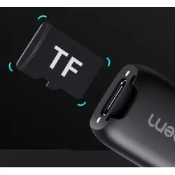 2x Mikrofon Bezprzewodowy + Etui Ładujące 2tx 1rx Hohem / Mic-01 / Usb-c Type-c