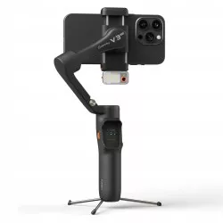 Gimbal Stabilizator Lampa Led Pilot Kijek Na Telefon / Hohem Isteady V3 Ultra / Czarny