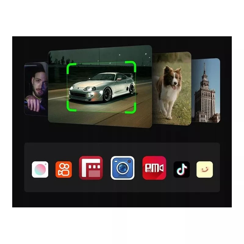 Gimbal Stabilizator Lampa Led Pilot Kijek Na Telefon / Hohem Isteady V3 Ultra / Czarny