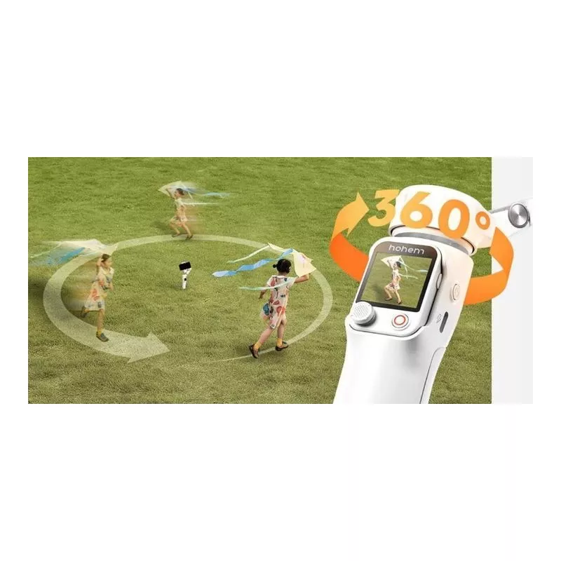 Gimbal Stabilizator Lampa Led Pilot Kijek Na Telefon / Hohem Isteady V3 Ultra / Czarny