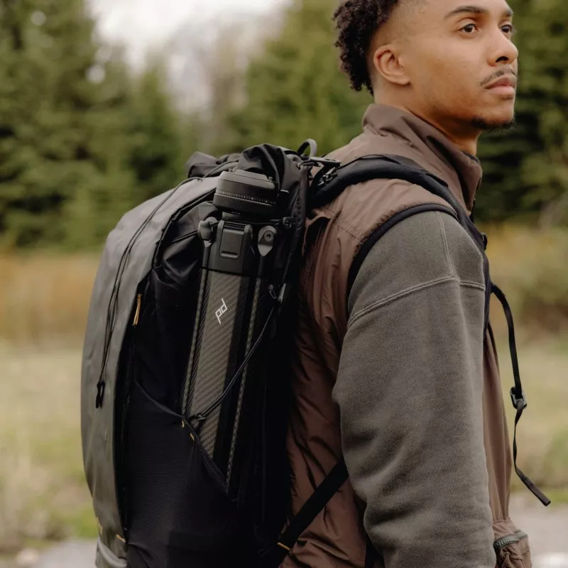 Statyw Peak Design Pro Tripod Black - włókno węglowe, czarny