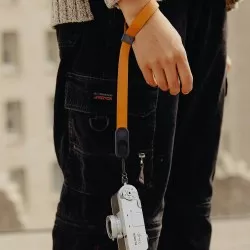 Pasek Na Nadgarstek Peak Design Cuff Leather Amber - bursztynowy