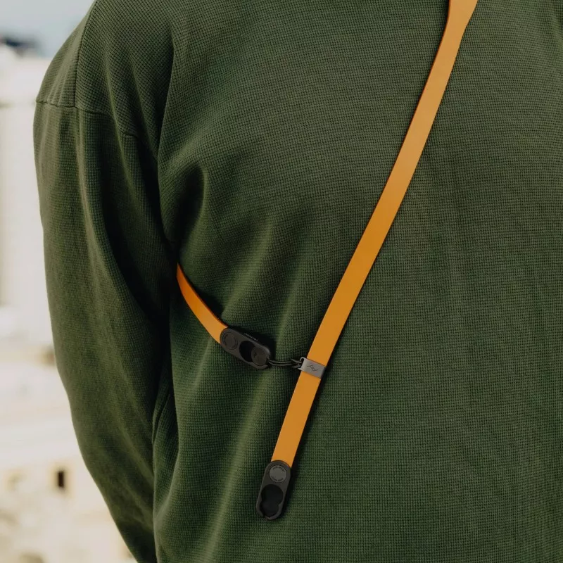 Pasek Peak Design Form Leather Camera Strap Long Amber - bursztynowy