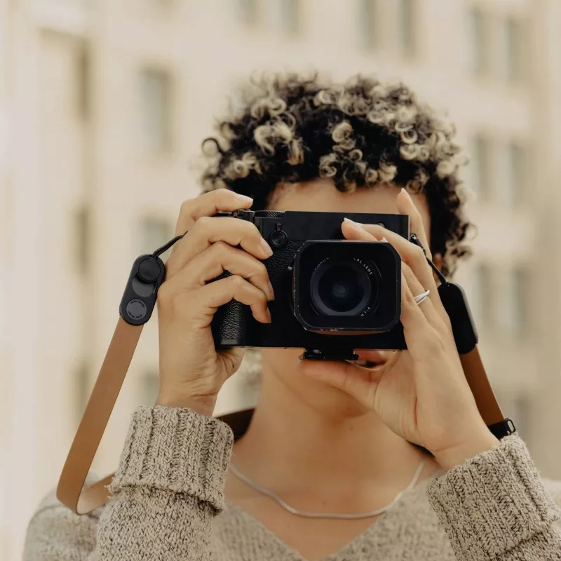 Pasek Peak Design Form Leather Camera Strap Standard Tan - brązowy