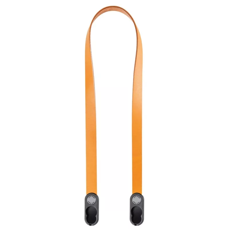 Pasek Peak Design Form Leather Camera Strap Neck Amber- bursztynowy