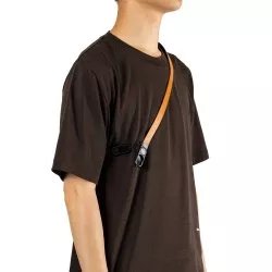 Pasek Peak Design Form Leather Camera Strap Short Amber- bursztynowy