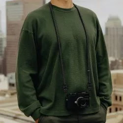 Pasek Peak Design Form Rope Camera Strap Long Black - czarny