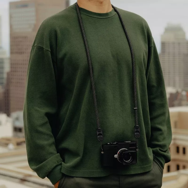 Pasek Peak Design Form Rope Camera Strap Long Black - czarny